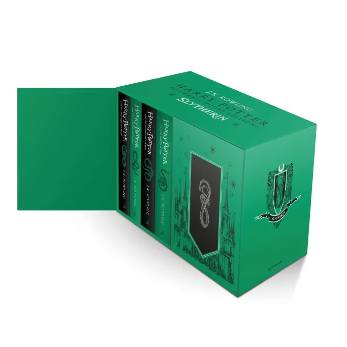 Harry Potter Slytherin Hogwarts House Editions Hardback Box Set