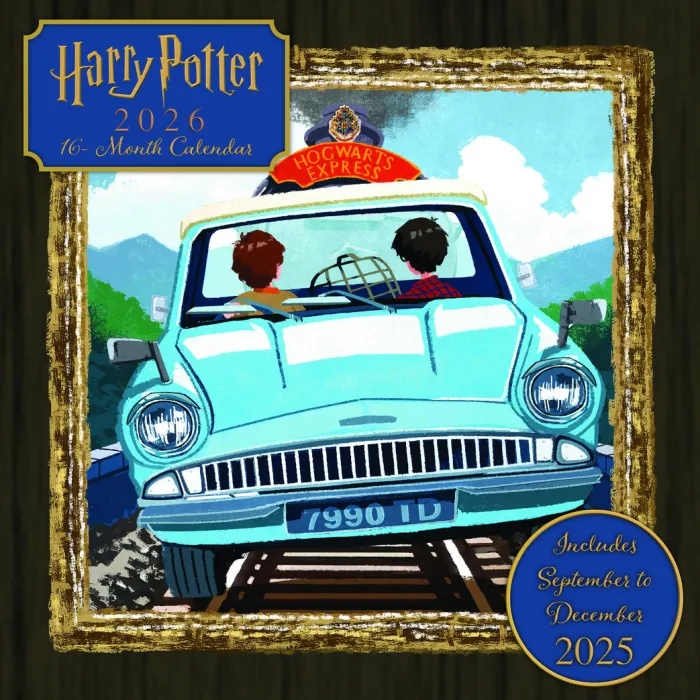 Harry Potter 2026 Square Calendar