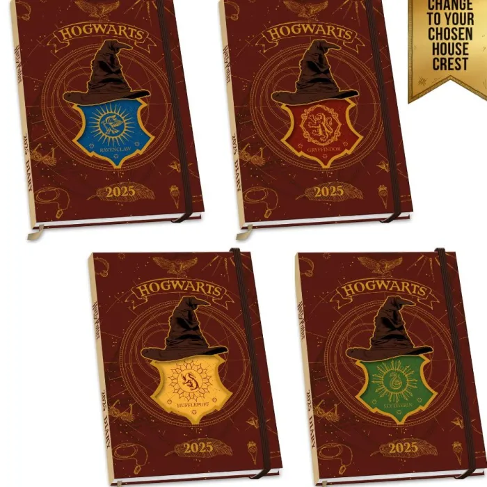 Harry Potter Week to View A5 Diary Official Product 2025