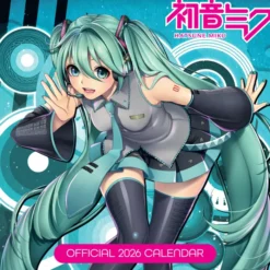 Hatsune Miku 2026 Square Calendar