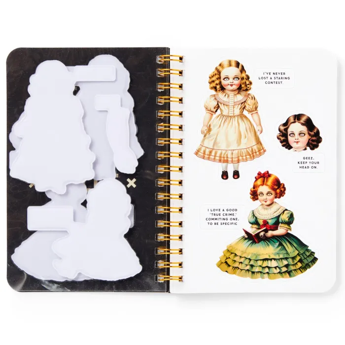Haunted Dolls Sticker Book