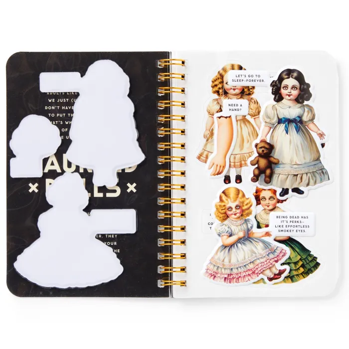 Haunted Dolls Sticker Book