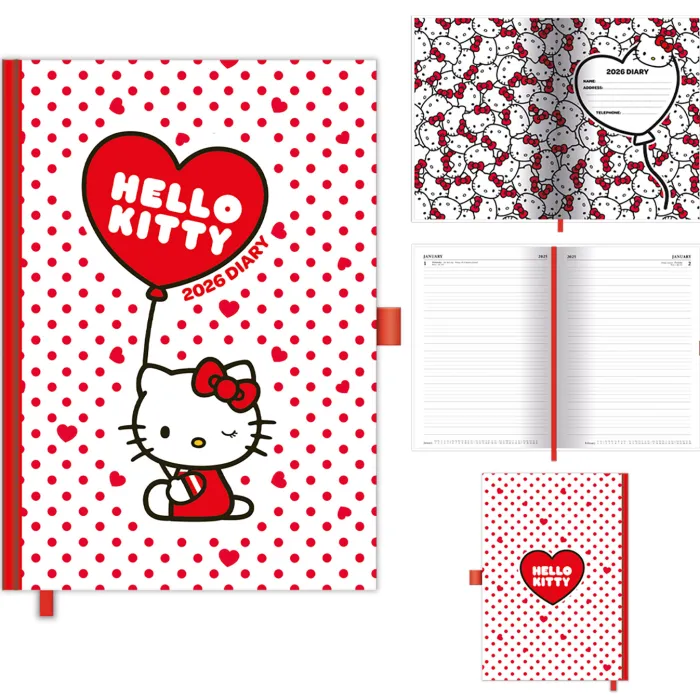Hello Kitty 2026 A5 Dtp Diary