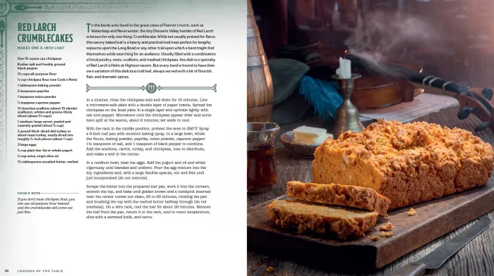 Heroes' Feast Legends of the Table (Dungeons & Dragons): An Official D&D Cookbook