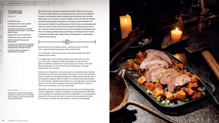 Heroes' Feast Legends of the Table (Dungeons & Dragons): An Official D&D Cookbook