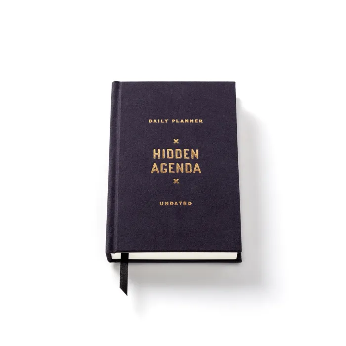 Hidden Agenda Undated Mini Planner