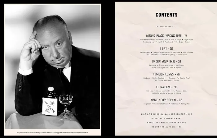 Hitchcocktails: Lethal Libations Inspired by the Master of Suspense