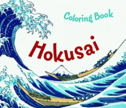Hokusai Colouring Book