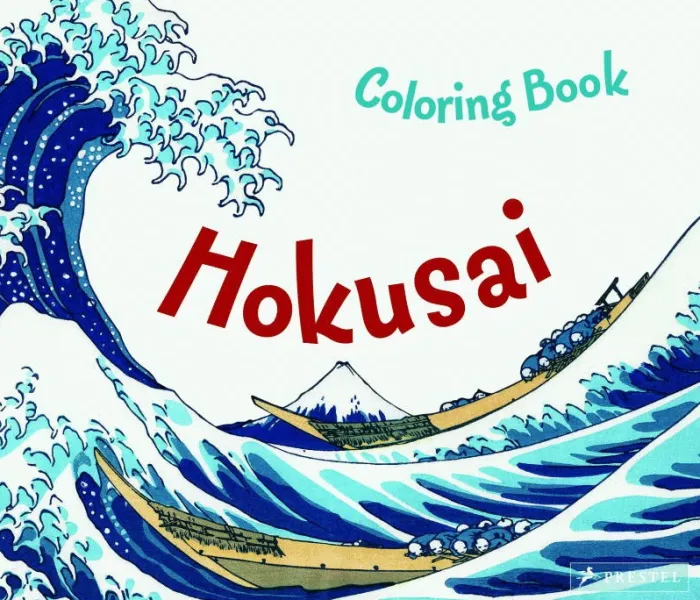 Hokusai Colouring Book