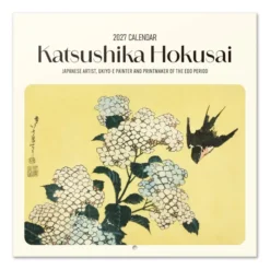 Hokusai 2027 30X30 Calendar