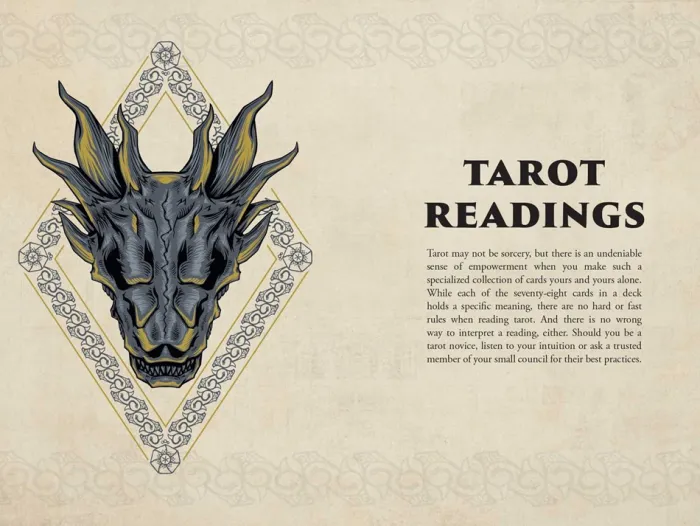 House of the Dragon Tarot Deck and Guidebook