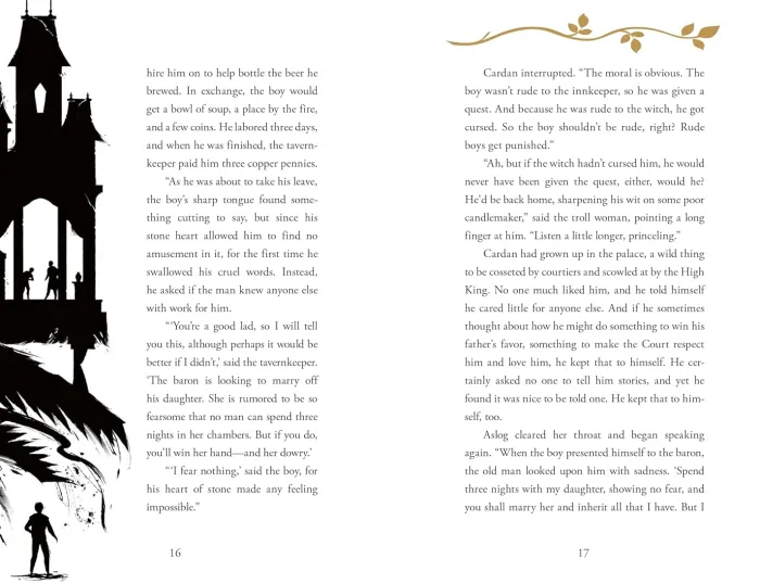 How the King of Elfhame Learned to Hate Stories: a stunning full colour edition set in the world of Elfhame where TikTok's faerie obsession began