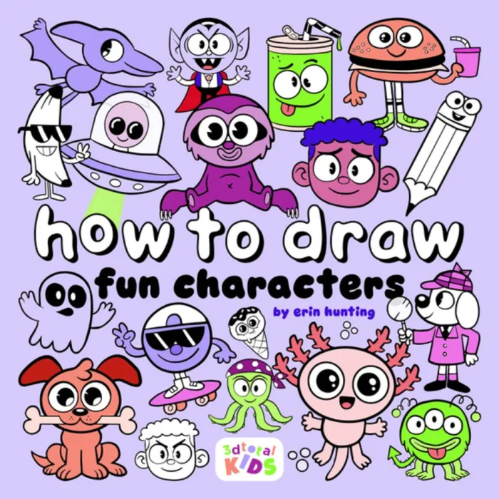 How to Draw Fun Characters: by Erin Hunting