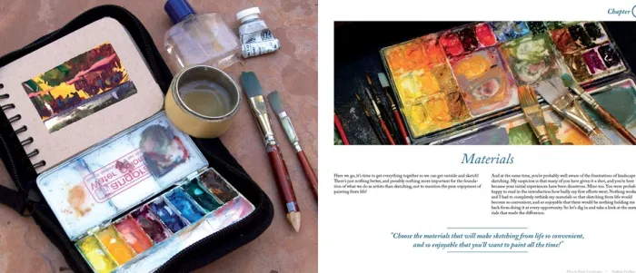 How to Paint Landscapes Quickly and Beautifully in Watercolor and Gouache