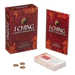 I Ching Complete Divination Kit: A 3-Coin Set, 64 Hexagram Cards and Instruction Guide