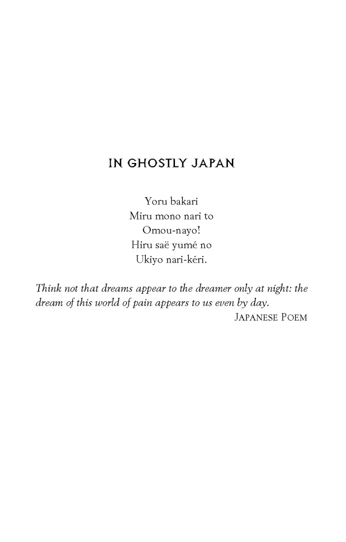 In Ghostly Japan: Japanese Legends of Ghosts, Yokai, Yurei and Other Oddities