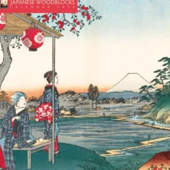 Japanese Woodblocks Mini Wall Calendar 2026 (Art Calendar)