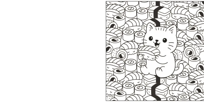 Ja-purr-nese Cats: A cozy, cute kitty colouring book of Japanese cats