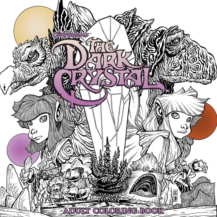Jim Henson's The Dark Crystal Adult Coloring Book