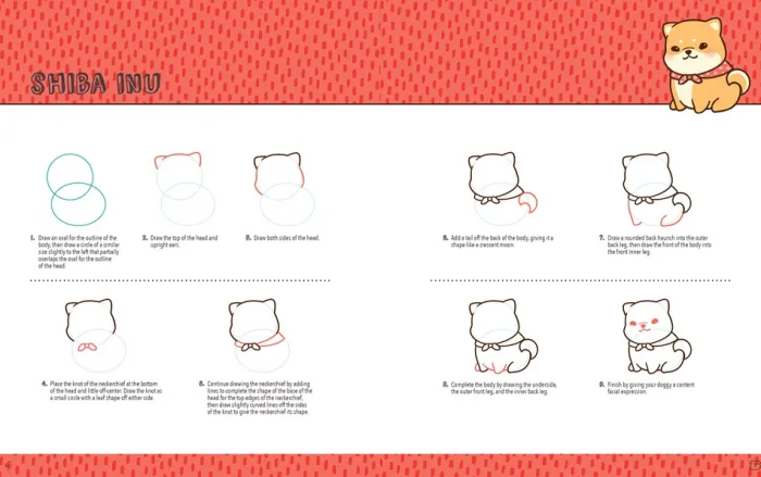 Kawaii Doggies: Learn to Draw over 100 Adorable Pups in All their Glory: Volume 7