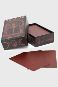 Killstar Red and Black Tarot Cards