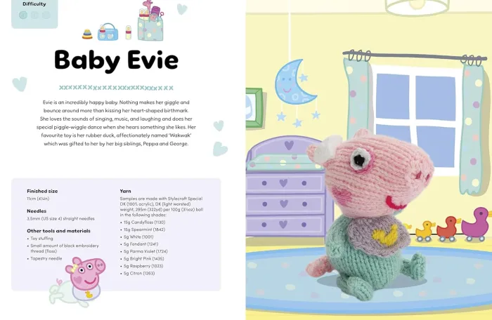 Knitting Peppa Pig: Over 20 adorable knitted toy patterns for hours of fun!