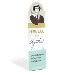 Knock Knock Hello, I’m Agatha! Literary Bookmark