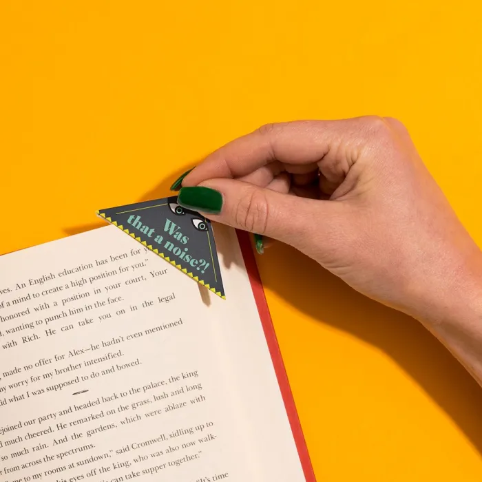 Knock Knock Mystery & True Crime Lovers Bookmark Corners