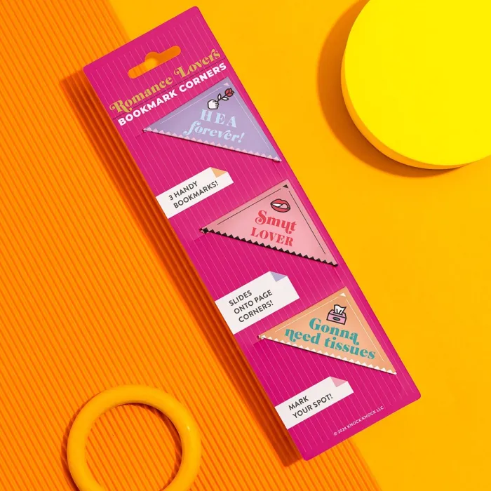 Knock Knock Romance Lovers Bookmark Corners