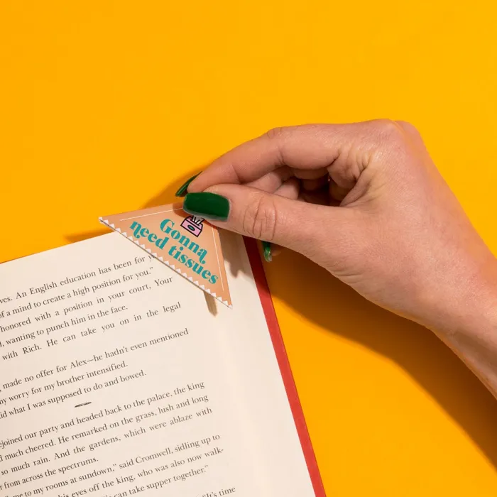 Knock Knock Romance Lovers Bookmark Corners