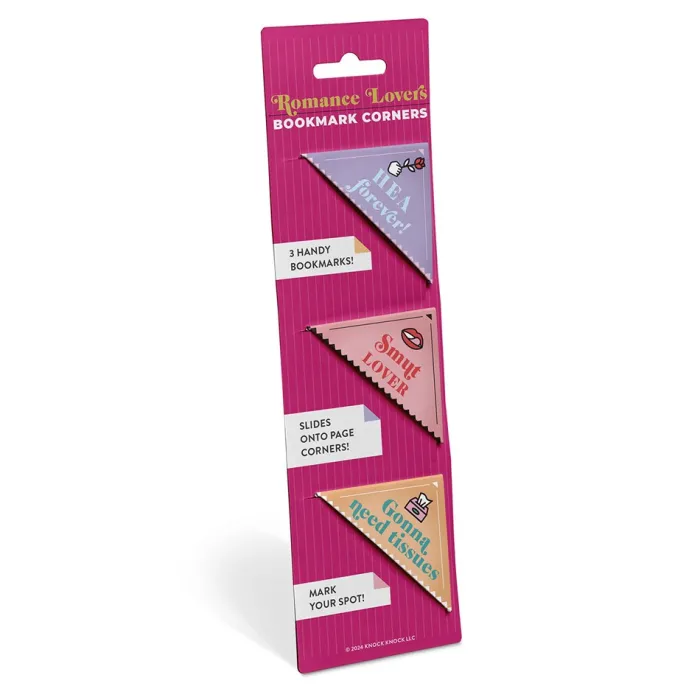 Knock Knock Romance Lovers Bookmark Corners