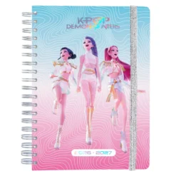 Kpop Demon Hunters 2026/2027 12 Months A5 Week View Academic Diary