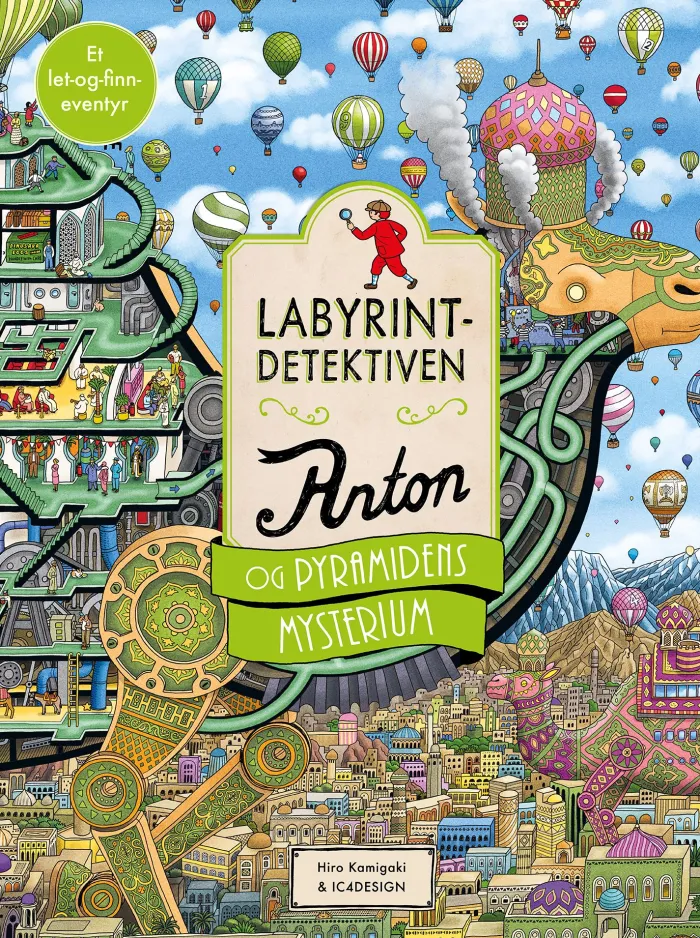 Labyrintdetektiven Anton og pyramidens mysterium