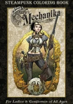 Lady Mechanika Steampunk Coloring Book