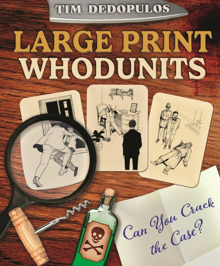 Large Print Whodunits: Can You Crack the Case?