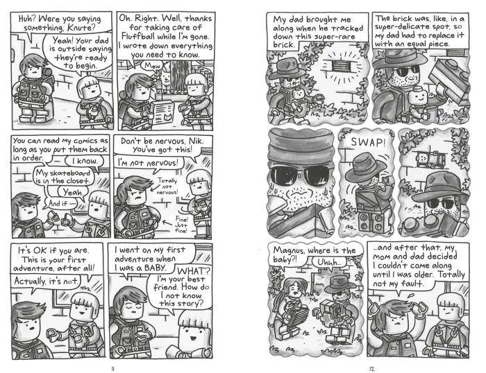 LEGO Nikolas Nurdblok and the Lost Brick