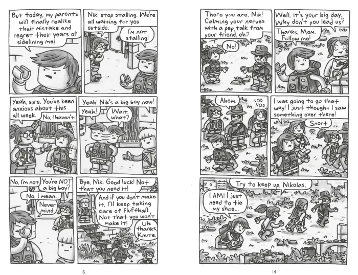 LEGO Nikolas Nurdblok and the Lost Brick