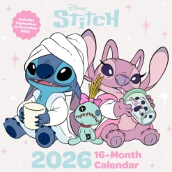 Lilo & Stitch 2026 Square Calendar