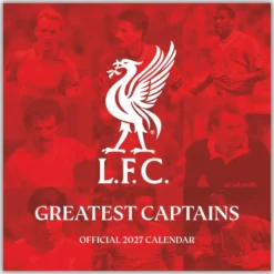 Liverpool Fc Legends 2027 Square Calendar