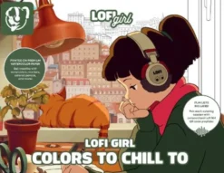 Lofi Girl Colors to Chill To: A Cozy Coloring Escape Paired with Curated Playlists