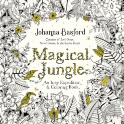 Magical Jungle: An Inky Expedition and Coloring Book for Adults