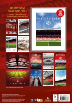 Manchester United Fc 2027 A3 Deluxe Calendar