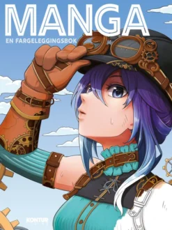 Manga en fargeleggingsbok