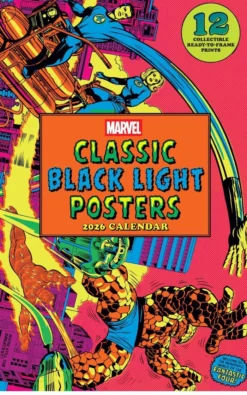Marvel Classic Black Light 2026 Poster Cal