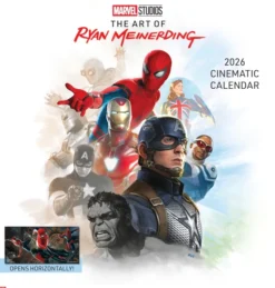 Marvel Studios: The Art of Ryan Meinerding 2026 Cinematic Wall Calendar