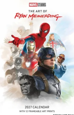 Marvel Studios: The Art of Ryan Meinerding 2027 Poster Calendar with 12 Prints