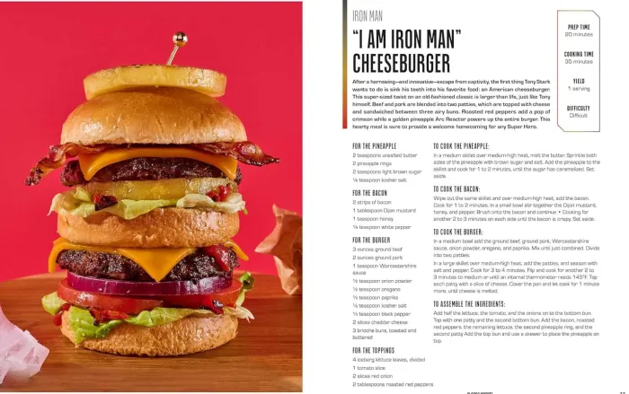 Marvel Studios: The Official Cookbook: Recipes Inspired by the Marvel Cinematic Universe