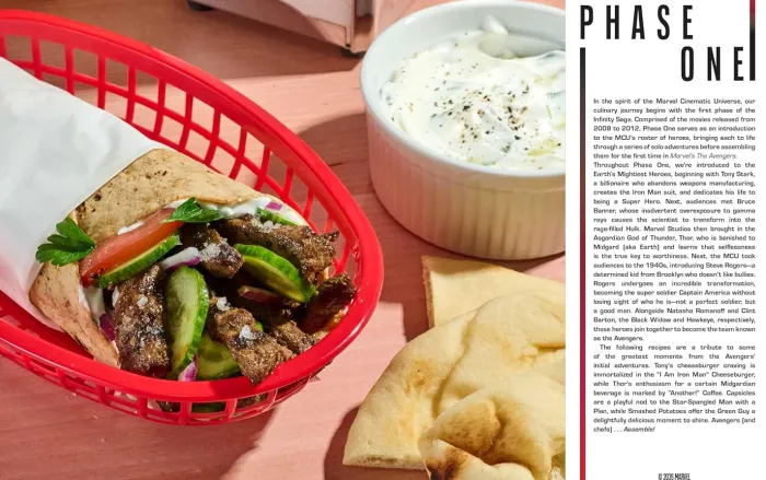 Marvel Studios: The Official Cookbook: Recipes Inspired by the Marvel Cinematic Universe