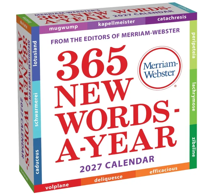 Merriam-Webster's 365 New Words-A-Year 2027 Day-to-Day Calendar