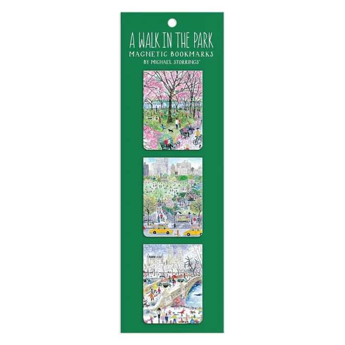 Michael Storrings Walk in the Park Magnetic Bookmarks